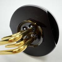 Connecteurs circulaires femelles BEXKOM BK-F-XXX personnalisés en laiton plaqué or pour transmission de données et d'alimentation, fabriqués en Chine