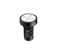 AD11-22 Lampe indicatrice de position LED rouge/verte 22 mm IP65 à bornes à vis avec compatibilité multi-tension