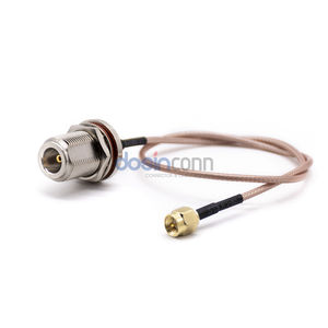 <span class=keywords><strong>N</strong></span> נקבה זכר ל-SMA זכר נקבה מחבר עם RG316 RG178 כבל קואקסיאלי 50ohm 6GHz למערכת תקשורת - Product Image 4