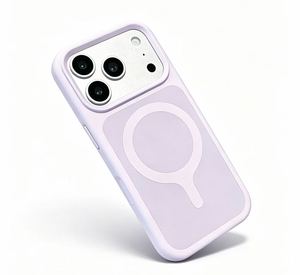 Coque de téléphone magnétique en silicone avancé GS010 pour iPhone 16 17 Pro Max, antichoc, couleur unie, mignonne - Product Image 4