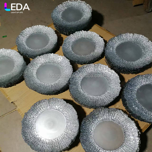 Vajilla Moderna LEDA para Fiestas y Eventos, Plato Base de Vidrio Transparente Ecológico, Plato de Cena con Diseño de Encaje para Bodas - Product Image 2