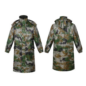 معطف مطر طويل للرجال HA735 باللون الأصفر، مقاوم للماء، مناسب للدراجات النارية - Product Image 3