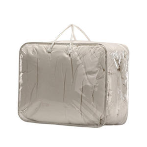 ถุงผ้าห่มพลาสติกพีวีซีใสไวนิลมีซิปถุงใส่ผ้าห่ม - Product Image 3