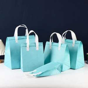 Custom Cooler Bag Waterproof Non-Woven Insulated Delivery Bag Reusable Feature for Thermal Food Items <b>Milk</b> Bread Cake <b>Chocolate</b> - Product Image 3