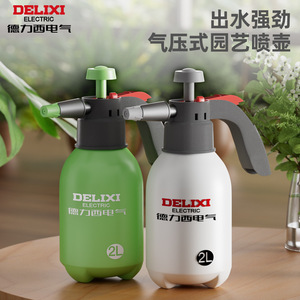 Delixi Electric 2L Pump <b>Sprayer</b> High <b>Pressure</b> Mist Garden Watering Plant Cleaning Manual Plastic <b>Sprayer</b> - Product Image 2