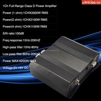 Amplificateur de subwoofer de voiture de style brésilien, pleine gamme, 3K RMS 3000W, mono 1CH, amplificateur de voiture de classe D 3K
