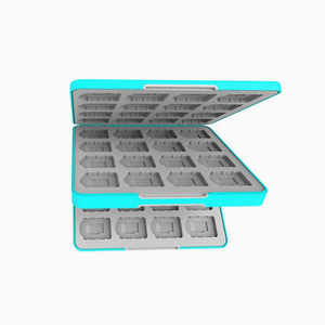 กล่องเก็บการ์ดเกมแม่เหล็กซิลิโคน 64-in-1 สำหรับ Nintendo Switch <span class=keywords><strong>2</strong></span>/Switch/OLED/Lite พร้อมตัวป้องกันตลับเกม - Product Image 3