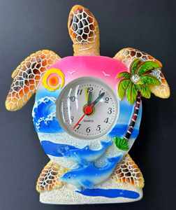 Decoration Natural Shell Shell Clock <b>Heart</b> <b>Shaped</b> Jewelry <b>Box</b> Floor Sea Breeze Ornament Pen Holder Girl Gift Home - Product Image 1