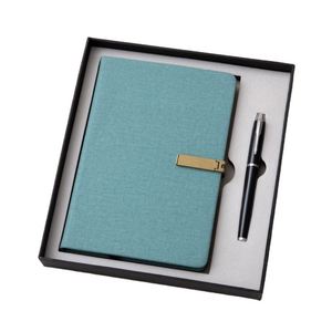 2025 High Quality Custom Diary <b>Notebook</b> Gift <b>Set</b> Luxury Pu Leather Gift <b>Set</b> <b>Notebook</b> and Pen <b>Notebook</b> Gift <b>Set</b> With High Quality - Product Image 3