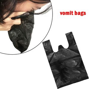 Huamaohengchun <b>Small</b> <b>Black</b> Plastic Trash <b>Bags</b> with Handles for Feminine Tampons Hygiene Products Disposal - Product Image 6