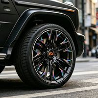 Jantes de voiture de tourisme 6*139.7 17 18 19 20 22 24 26 pouces, roues tout-terrain en alliage forgé pour Jeep Grand Cherokee Range Rover