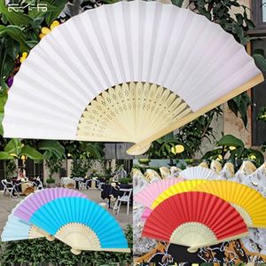 Éventail pliant rétro en bambou pour femme, style chinois, peinture, danse, festival de musique, décoration de mariage, souvenir, cadeaux - Product Image 5