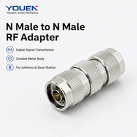 Adaptateur RF N mâle vers N mâle, connecteur coaxial pour câble d'antenne et communication sans fil