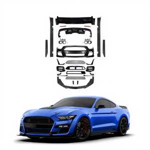 Kit Carrosserie GT500 : Pare-chocs Avant & Arrière, Jupes Latérales, Diffuseur – Tuning Extérieur GT500 pour Ford <span class=keywords><strong>Mustang</strong></span> 2015-2017 – Pièces <span class=keywords><strong>Auto</strong></span> - Product Image 6