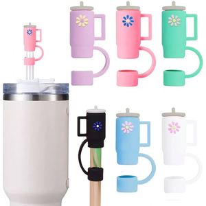 Food Grade Silicone Travel Cup <b>Drinkware</b> <b>Accessories</b> Straw Cover and Cap for Bar Beverages - Product Image 2