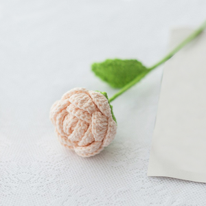 Roses au crochet faites à <span class=keywords><strong>la</strong></span> main, fleurs artificielles tricotées, lot de fleurs, cadeau du Nouvel An ou de <span class=keywords><strong>la</strong></span> Saint-Valentin pour les enseignants, les amis, les mamans - Product Image 4