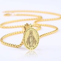 Nuevos Accesorios, Collar Moderno y Sencillo, Colgante de Cruz de Acero Inoxidable Estilo Europeo y Americano, Regalo para Hombres y Mujeres