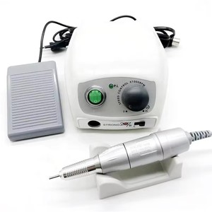 Electric <b>Nail</b> Drill Polish Machine Manicure <b>Nail</b> Drill Set Strong 207b 35000 RPM 120II Micromotor Handpiece Control Box - Product Image 2