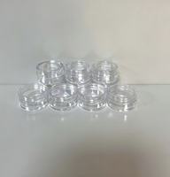 Envase de Plástico PS de Grado Alimenticio, Directo de Fábrica, Vacío, Pequeño, de 5g 10g, Transparente, para Extracto de Resina de Cali