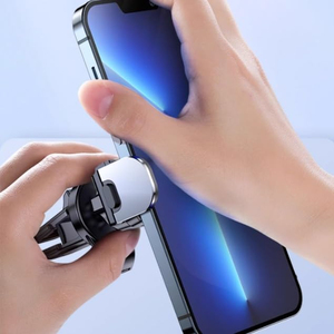 Soporte Universal para Teléfono Móvil con Doble Pinza para Rejilla de Ventilación, Apto para Uso en Cama - Product Image 3