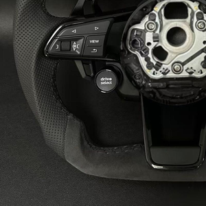 Steering Wheel for Audi A3 A4 A4L A5 A6 A7 A8 Q3 Q5 Q7 TT TTS R8 S3 <strong>MK2</strong> S5 RS RS3 RS5 Flat Bottom Steering Wheel Car Accessories - Product Image 6