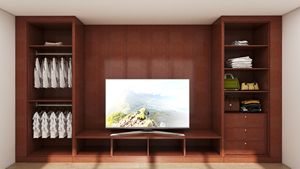 Wooden High Quality Customized <b>Wardrobe</b> From Guangdong Factory in Traditional Style Furniture <b>Wardrobe</b> - Product Image 5