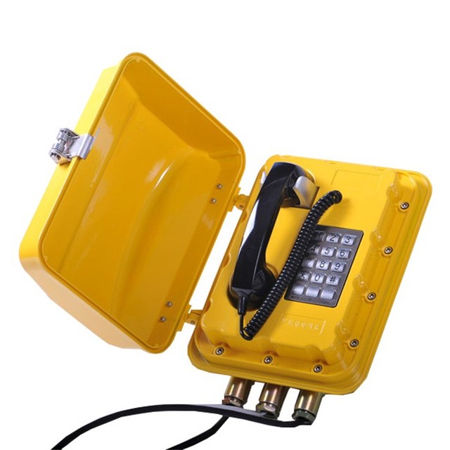 Vandal Resistant Rugged Anti-violence Heavy Duty Blast proof Telephones Explosion-proof Telephone