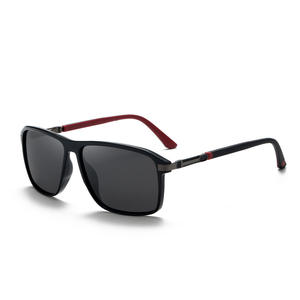 Gafas de Sol Polarizadas Exclusivas para Ciclismo, Montura TR90, Protección UV400, Diseño Cuadrado Grande, Deportivas - Product Image 1