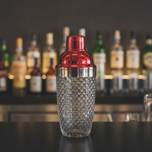 Ensemble de shaker à cocktails <span class=keywords><strong>en</strong></span> acier inoxydable doré de style moderne, shaker <span class=keywords><strong>en</strong></span> <span class=keywords><strong>verre</strong></span> hermétique élégant pour utilisation au bar - Product Image 2