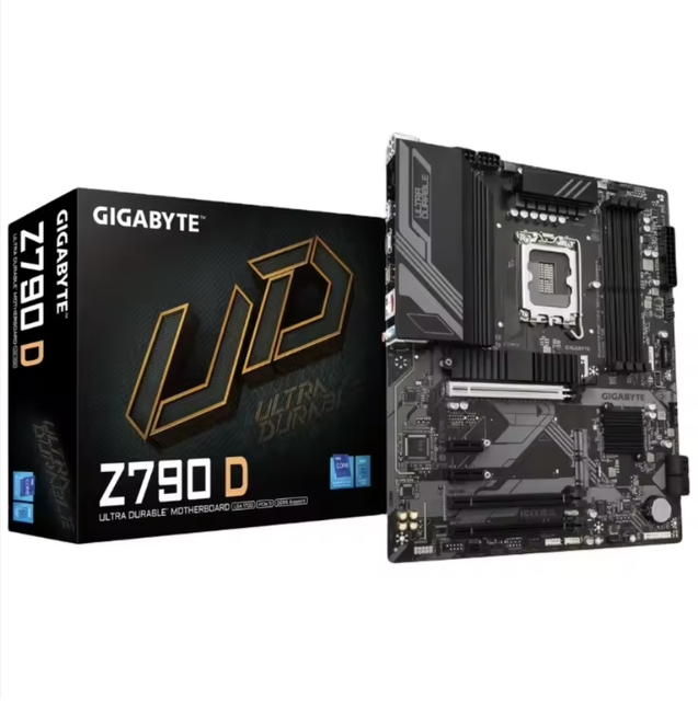 Gigabyte Desktop Computer Motherboard Z790 D DDR5 LGA 1700 4XDDR5 DIMM Support I14/13/12 Processor Gaming