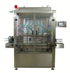 Macchina Riempitrice Automatica a Quattro Teste 6 Teste con Motore Servo a Pistone per <span class=keywords><strong>Liquidi</strong></span> <span class=keywords><strong>e</strong></span> Creme - Product Image 1