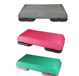 Plastic Fitness Equipment Bodybuilding Slimming <b>Exercises</b> Adjustable Aerobic <b>Step</b> - Product Image 2