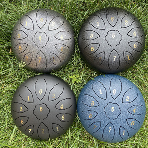 Wholesale 8 Inch 11 Notes Steel Tongue <b>Drum</b> for Music Performance Sound Healing Relaxation - Product Image 3