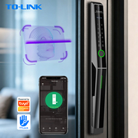Cerradura Inteligente con Reconocimiento Facial 3D Totalmente Automática de Fábrica OEM para Puerta de Perfil de Aluminio con Rotura de Puente Térmico, Compatible con Tuya TTLock