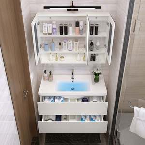 High End Professional Hotel <b>Bathroom</b> Vanity Modern Design Luxury Wall <b>Bathroom</b> Vanity - Product Image 5