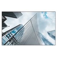 New Metal Housing Ultra-thin 32/43/50 Inch Industrial 4K 75Hz LED Security Monitor Supports 24/7 Operation