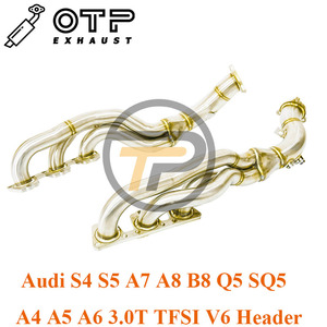 Выхлопная труба для Au di B8 B8.5 A4 S4/A5 S5/Q5 SQ5/A6 C7/A7 C7 <span class=keywords><strong>3</strong></span>,0 T TFSI V6 - Product Image 5