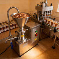 Machine à fabriquer du beurre de cacahuètes, moulin à beurre de noix, machine à fabriquer du tahini de sésame, machine à fabriquer de la gelée, moulin colloïdal