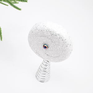 High Quality Custom Clear Christmas Ball Ornaments Handmade Christmas <b>Tree</b> Decoration with Flocking and Sequined Graphics - Product Image 2