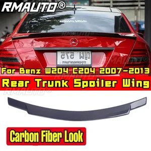 สปอยเลอร์หลัง สำหรับรถยนต์เมอร์เซเดสเบนซ์ W204 C204 คูเป้ ซี-คลาส C180 C200 C250 C300 C63 AMG ปี 2007-2013 ชุดแต่งสปอยเลอร์หลังฝากระโปรงท้าย - Product Image 2
