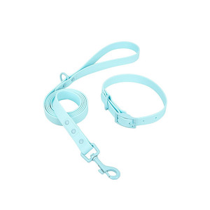 Sunshine Pet Products Langlebige weiche Hände Freies Training PVC-beschichtetes Seil Hunde halsband und Leine für mittelgroße kleine große Hunde beim Gehen - Product Image 3