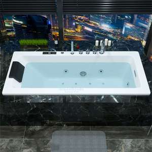 CE LED Bedienfeld Acryl Badewanne Massage gerät Hersteller Drop In Hydra Massage Badewanne - Product Image 3