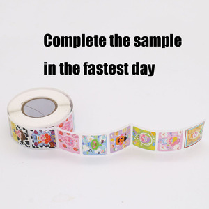 Biểu tượng tùy chỉnh Made nhãn Holographic Sticker cầu vồng hiệu ứng tùy chỉnh ba chiều Sticker - Product Image 6