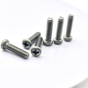 M1.4 M2 <span class=keywords><strong>M3</strong></span> M4 Tinh Khiết Titan Bu Lông Vít Bộ Ti Mét Máy Đồ Nội Thất Vít Ốc Vít Phillips Đầu Tròn Phần Cứng - Product Image 2