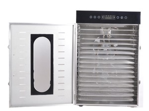 16-Layer Commercial <strong>Food</strong> <strong>Dehydrator</strong> for Fruits Vegetables Meat &amp; Herbs Multifunctional &amp; Stainless Steel Electric Power Source - Product Image 6