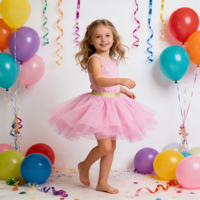 Nouvelle Robe de Princesse pour Filles, Ensemble Cape de Scène et Accessoires de Costume de Fête, en Polyester Gaufré, En Stock