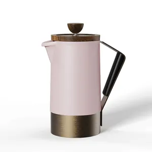 Dhpo gốm trà nồi percolator với 4 mức độ hệ thống lọc sứ Pitcher pháp Báo Chí bền vững cà phê Maker