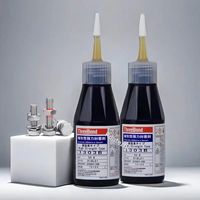 Adhésif anaérobie ThreeBond Série 1300, Colle de fixation et Scellant pour vis métalliques, à faible, moyenne et haute résistance, pour l'étanchéité des joints à bride et des supports de vis