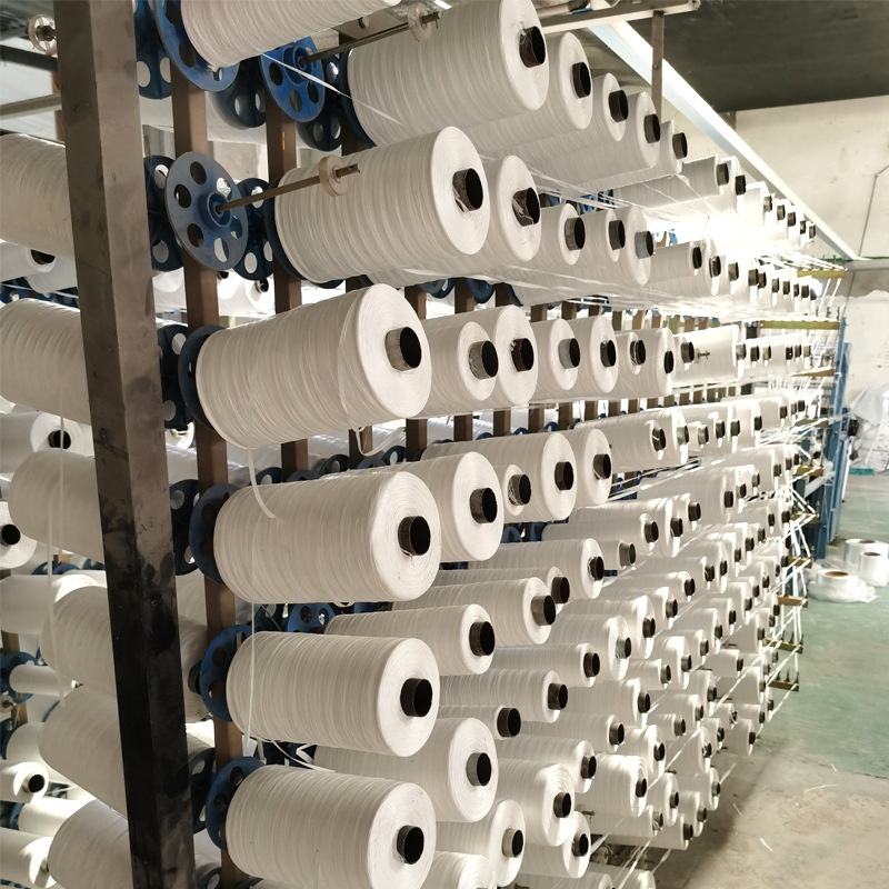 Wholesale High Stretch Soft Round White Elastic PP Thread