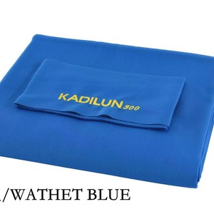 Tissu de billard Kadilun 300 bleu 155 pouces, couverture de table de billard, surface de jeu rapide - Product Image 1